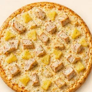 Пицца «Гавайская с курицей»